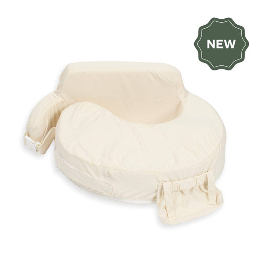 My Brest Friend - Super Deluxe Oat Nursing Pillow with 100% Organic Cotton Cover: Organic Oat