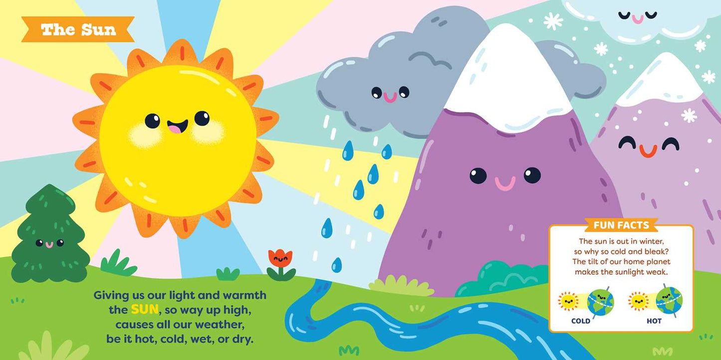 Simon & Schuster - Little Genius Weather by Joe Rhatigan: Board Books; 24 pages / English