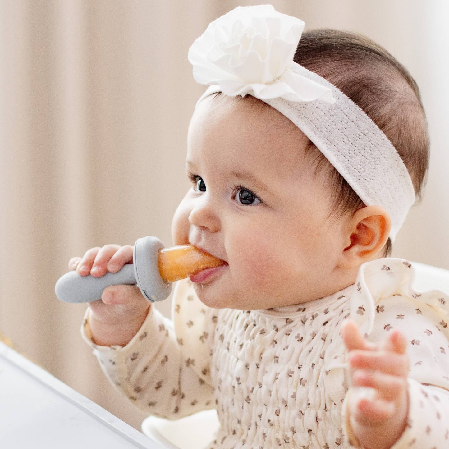 ezpz - Baby-Led™ Gumline Feeder (Baby 3+ months): Indigo