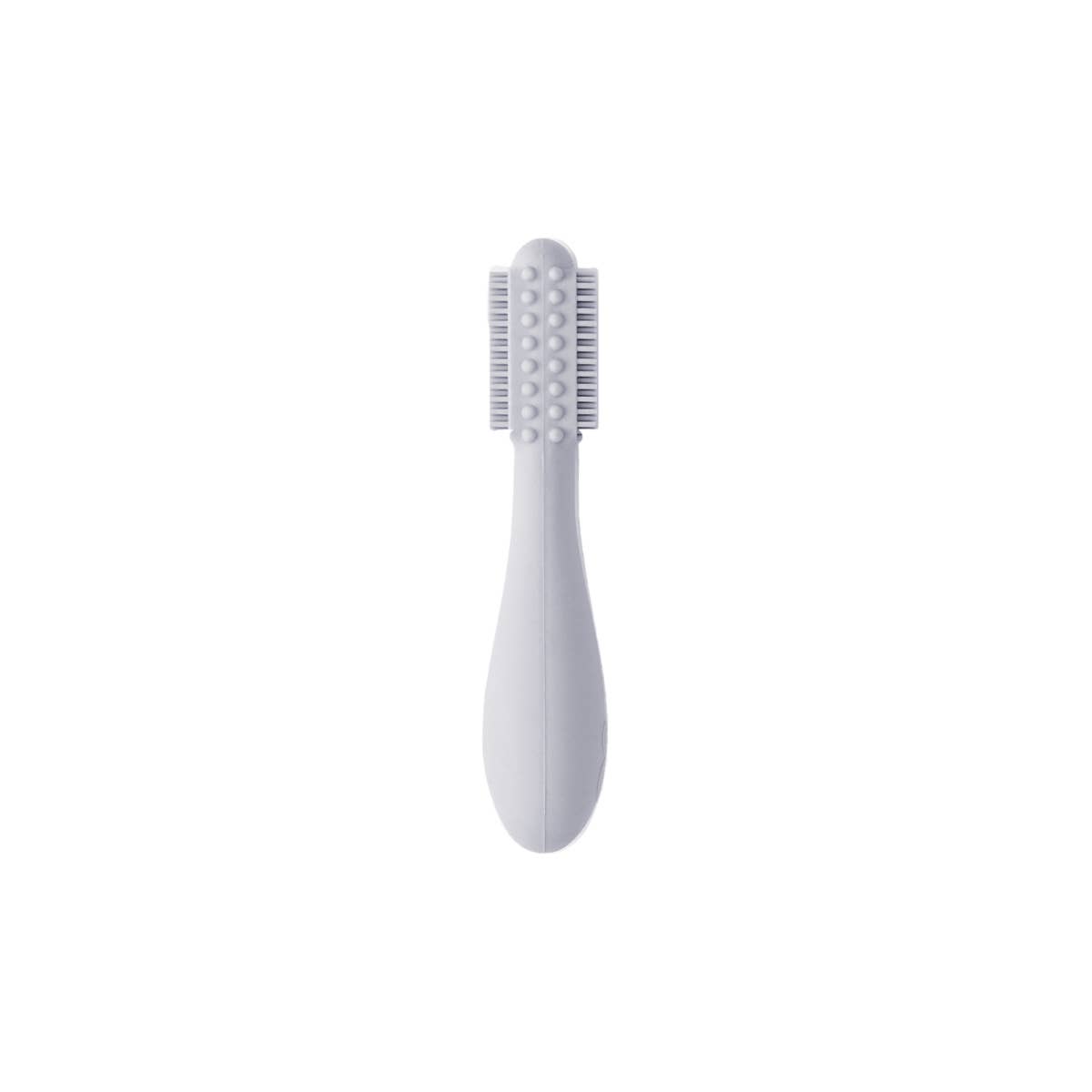 ezpz - Baby-Led™ Toothbrush (Baby 3+ months): Pewter