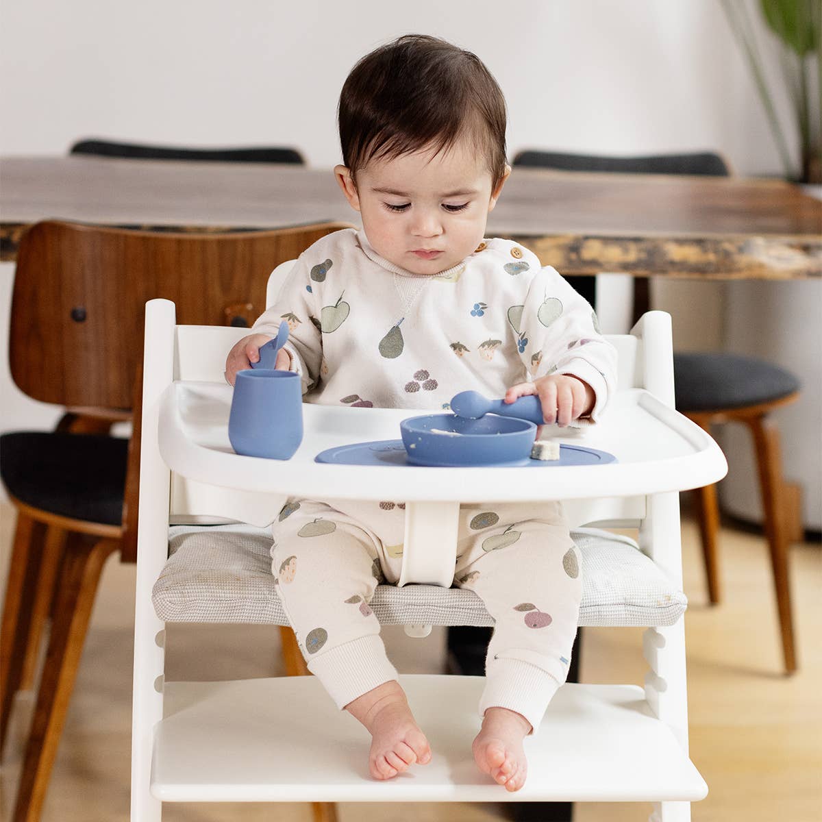 ezpz - First Foods Set (Baby 4+ months): Confetti