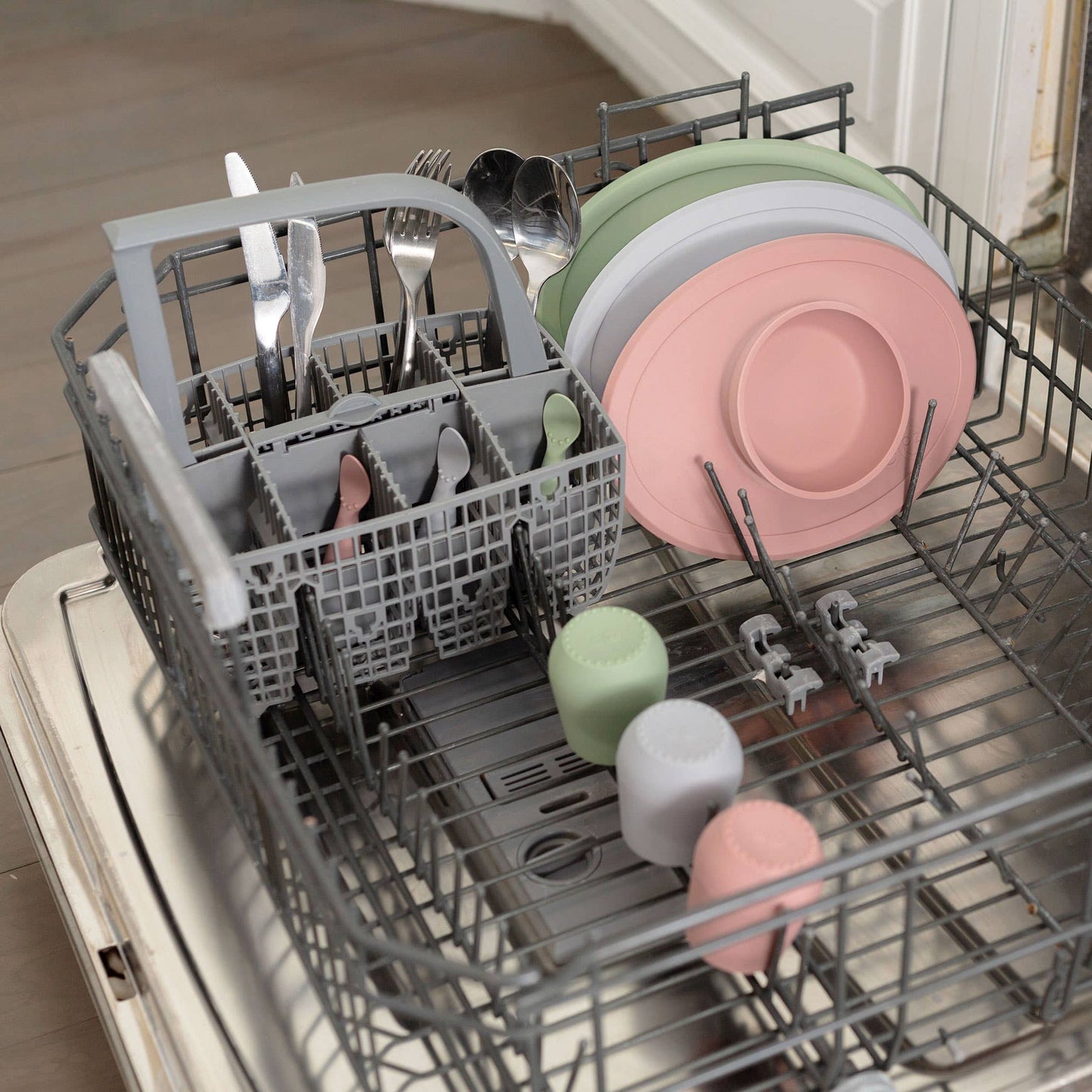 ezpz - Tiny Bowl (Baby 6+ months): Pewter