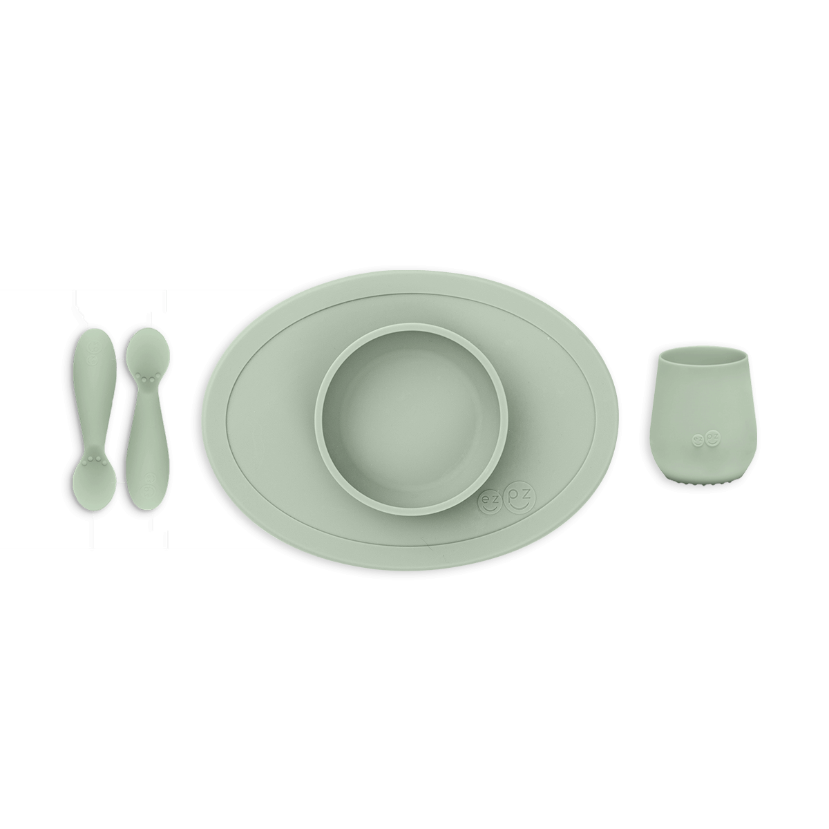ezpz - First Foods Set (Baby 4+ months): Confetti