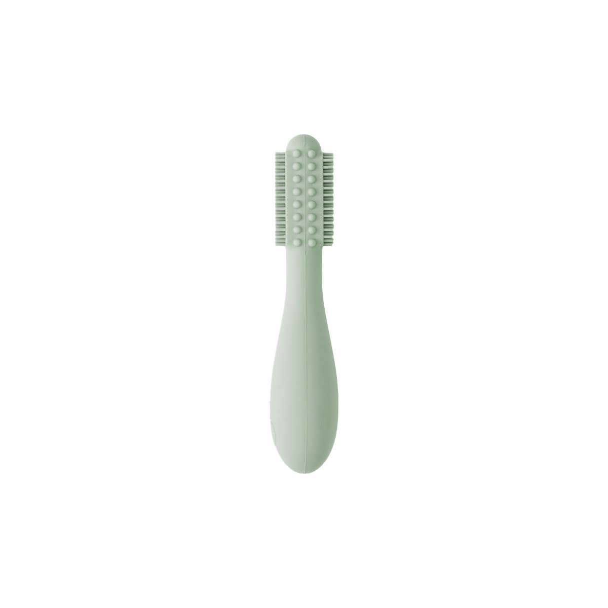 ezpz - Baby-Led™ Toothbrush (Baby 3+ months): Pewter