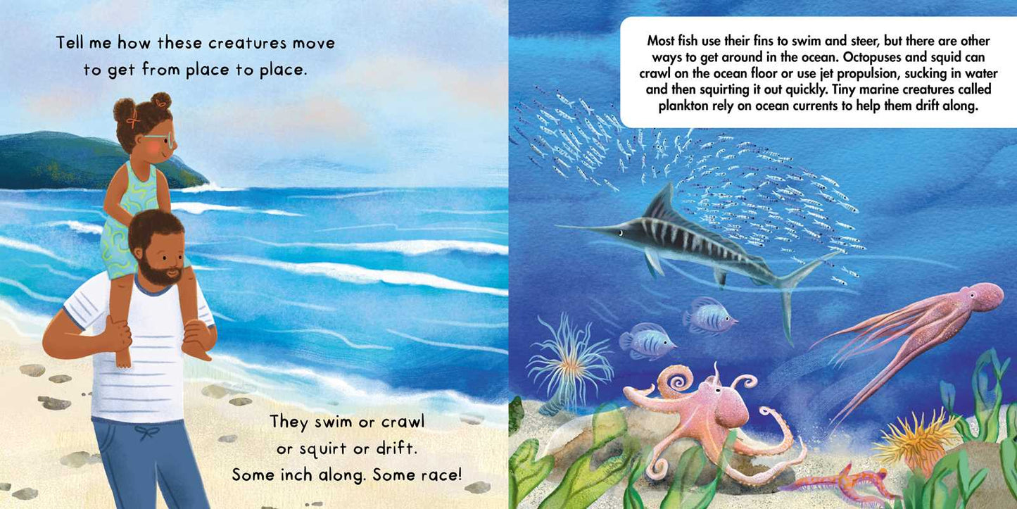 Simon & Schuster - Tell Me About Oceans by Lisa Varchol Perron: Board Books; 22 pages / English