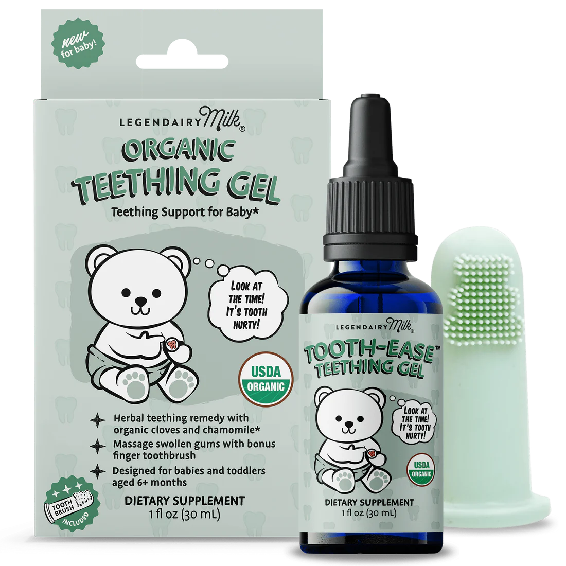 Legendairy Milk Organic Teething Gel