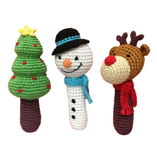 Snowman Rattle