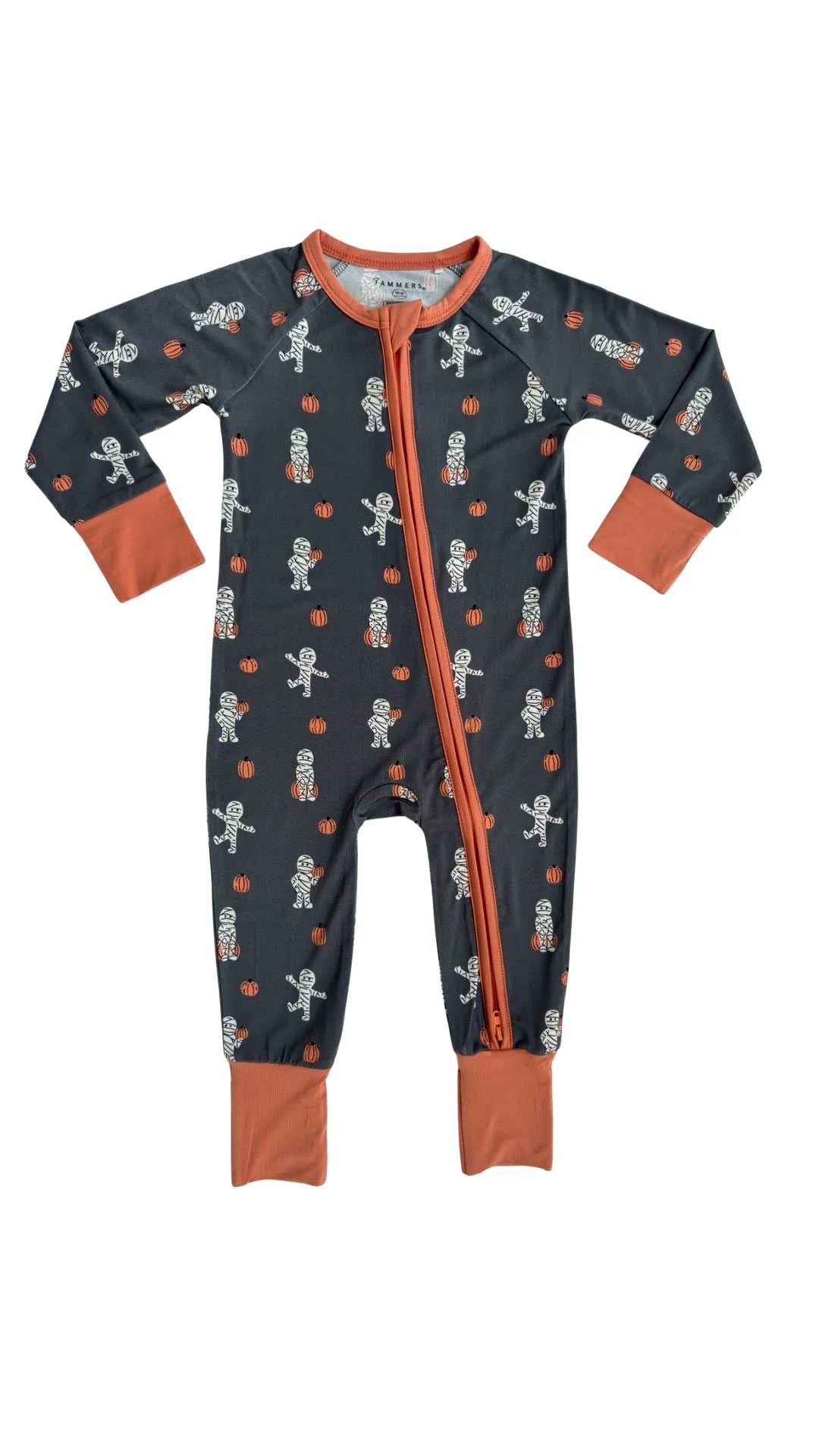 In My Jammers Mummy Zipper Romper