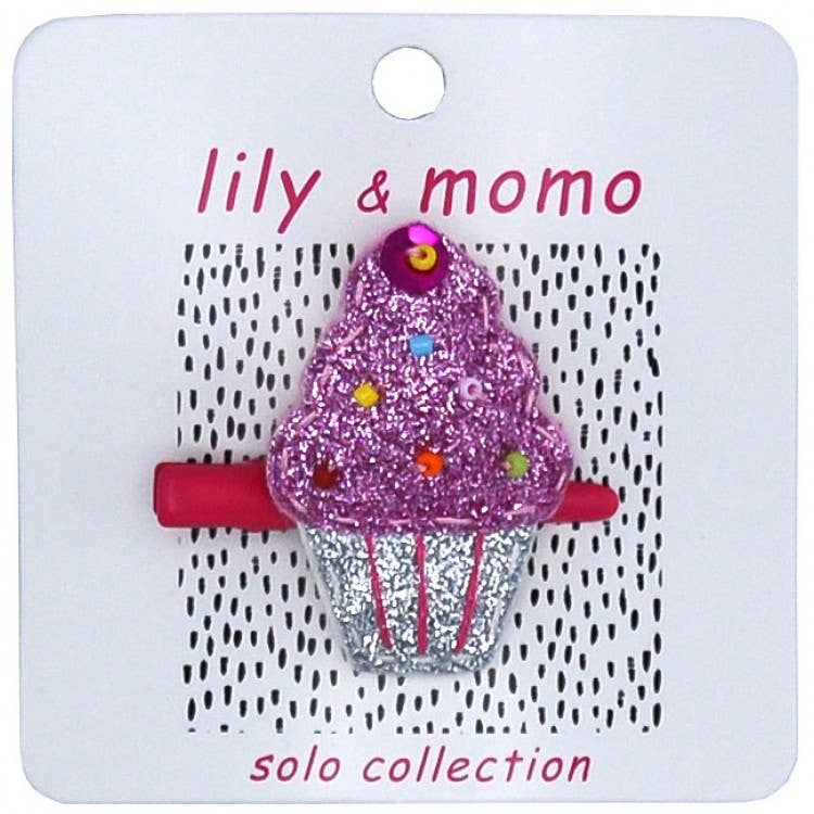 Lily and Momo - Cutie Cupcake Hair Clip