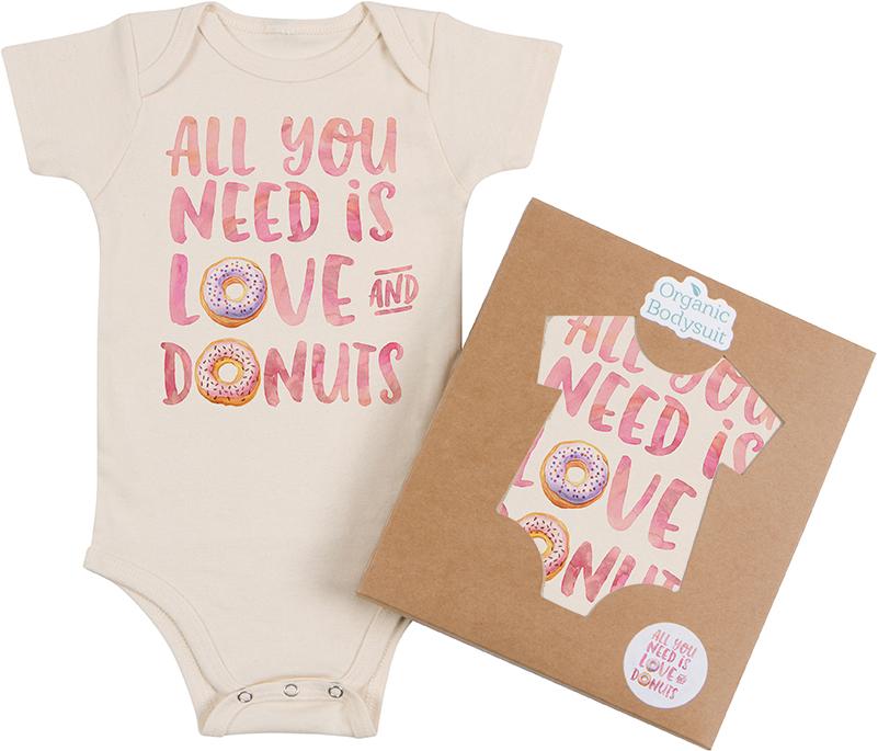 Morado Designs - Love and Donuts Bodysuit and Tee