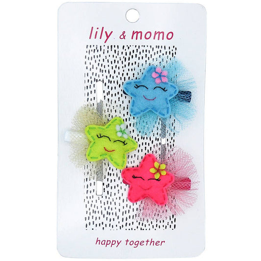 Lily and Momo - Sweet Little Stars Hair Clips