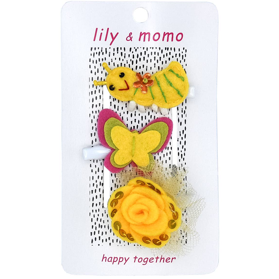 Lily and Momo - Springtime Ant Friends Hair Clips