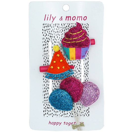 Lily and Momo - Party Time Trio Hair Clips