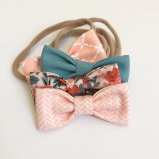 Lennon & Co Mini Hair Bow- Set of Two