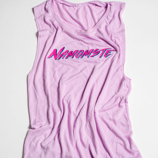 Mommi Vice NAMOMSTE Flowy Muscle Tank